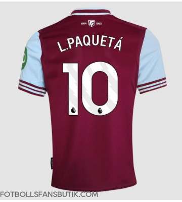 West Ham United Lucas Paqueta #10 Replika Hemmatröja 2024-25 Kortärmad